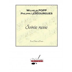 Popp Wilhelm Soirée Russe flute et piano