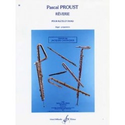 Pascal Proust Rêverie flute et piano