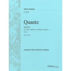 QUANTZ CONCERTO SOL MAJEUR