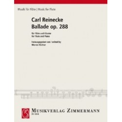 Carl Reinecke Ballade Op. 288 flute et piano