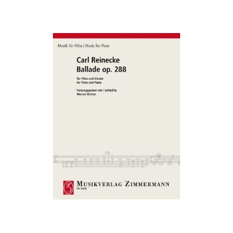 Carl Reinecke Ballade Op. 288 flute et piano