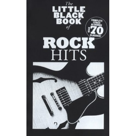 The Little Black Book Of Rock Hits~ Songbook Mixte (Paroles et Accords (Boîtes d'Accord))