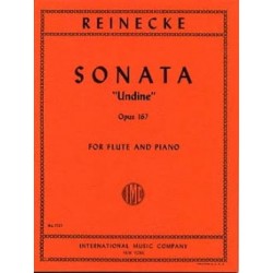 Carl Reinecke Sonata Undine op. 167 - Flute piano