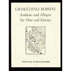 rossini andante und allegro flute et piano