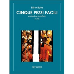 ROTA 5 Pezzi facili - Flauto pianoforte