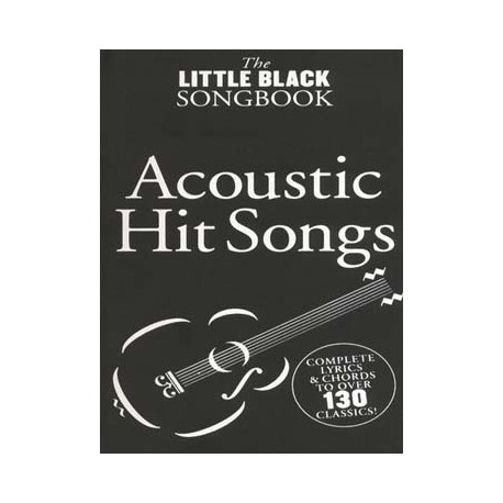 The Little Black Songbook Of Acoustic Hits~ Songbook Mixte (Paroles et Accords (Boîtes d'Accord))