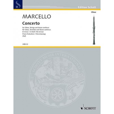 Alessandro Marcello Concerto en Ré Mineur hautbois et piano