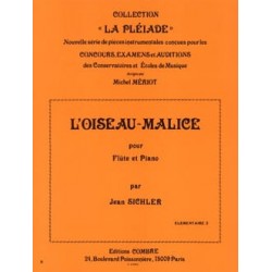 Jean Sichler L'oiseau-malice flute et piano