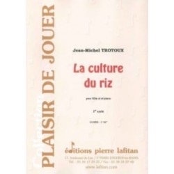 Jean-Michel Trotoux La Culture du Riz flute et piano