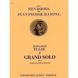 Jean-Louis Tulou 3ème Grand Solo Op. 74