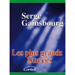 Serge Gainsbourg: Les Plus Grands Succès ~ Non Spécifié (Piano, Chant et Guitare)