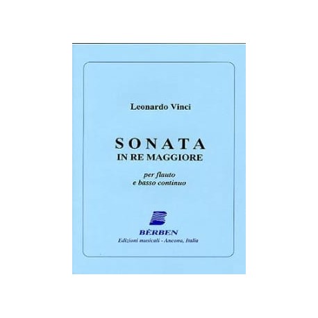 Leonardo Vinci Sonata in Re Maggiore flute
