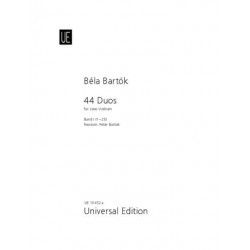 BARTOK 44 Duos Volume 1 - 1-25