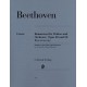 BEETHOVEN Romances en Sol majeur op. 40 et en Fa majeur op. 50 pour violon et orchestre
