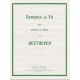 BEETHOVEN Romance en Fa OP50 violon et piano