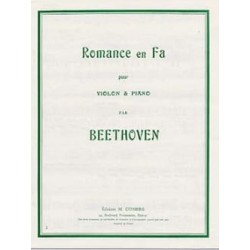 BEETHOVEN Romance en Fa OP50 violon et piano