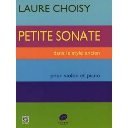 Laure Choisy Petite Sonate dans le Style Ancien violon et piano