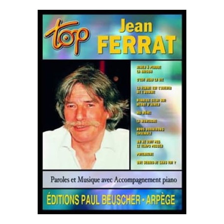 Top Ferrat~ Songbook dArtiste (Paroles Seulement, Tous Les Instruments)