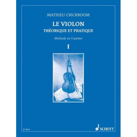 Mathieu Crickboom Le violon, Volume 1