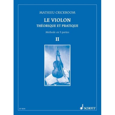 Mathieu Crickboom Le violon, Volume 2