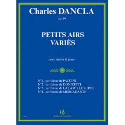 DANCLA Petits airs variés Op. 89