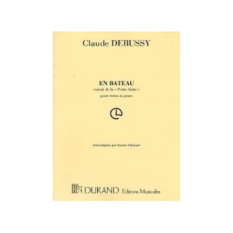 debussy en bateau extrait de la petite suite violon et piano