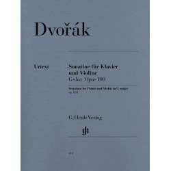DVORAK Sonatine pour violon en Sol majeur op. 100