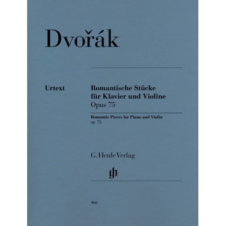 DVORAK Pièces romantiques op. 75