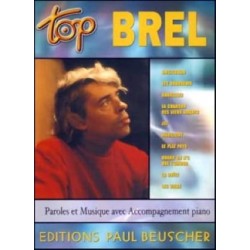 Top Brel~ Songbook dArtiste (Paroles Seulement, Tous Les Instruments)