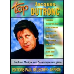 Top Dutronc~ Songbook dArtiste (Paroles Seulement, Tous Les Instruments)