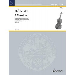 HAENDEL 6 Sonaten Band 1