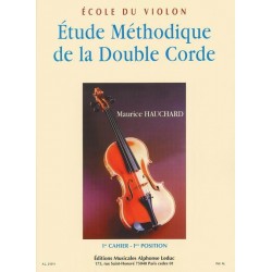 HAUCHARD MAURICE ETUDE METHODIQUE DOUBLE CORDE 1