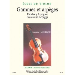 HAUCHARD MAURICE GAMMES ET ARPEGES VOL2