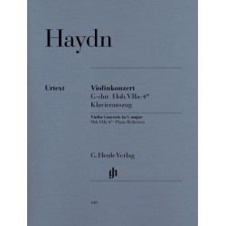 HAYDN Concerto pour violon en Sol majeur hobVIIa 4