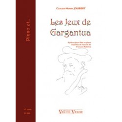 JOUBERT LES JEUX DE GARGANTUA POUR FLUTE ET PIANO