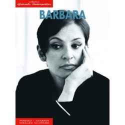 BARBARA COLLECTION GRANDS INTERPRETES Songbooks France
