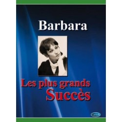 BARBARA LES PLUS GRANDS SUCCES Songbooks France