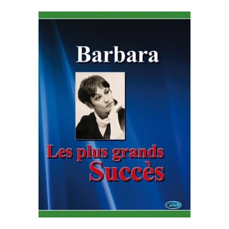 BARBARA LES PLUS GRANDS SUCCES Songbooks France