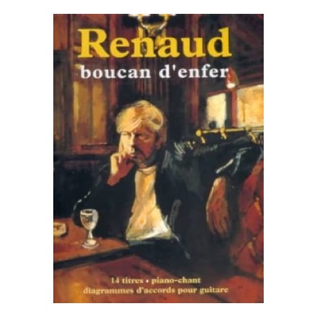 Renaud Boucan D'Enfer P/V/G~ Songbook d'Album (Piano, Chant et Guitare)