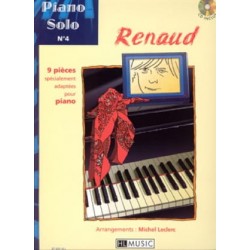 Renaud : Piano Solo N°4 : Renaud~ Étude (Piano Solo, Voix)