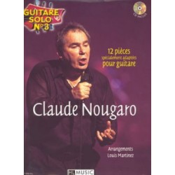 Claude Nougaro : Guitare Solo N°3 : Nougaro~ Étude (Guitare)