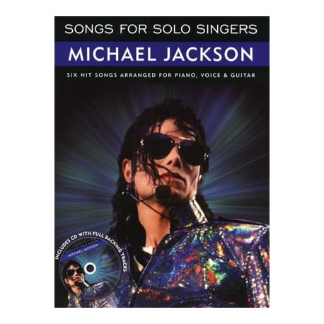 JACKSON MICHAEL SONGS FOR SOLO SINGERS PVG CD