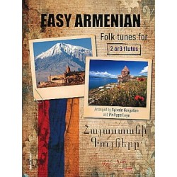 Easy Armenian Folk Tunes pour 2 ou 3 Flûtes