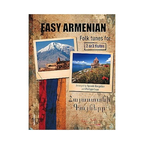 Easy Armenian Folk Tunes pour 2 ou 3 Flûtes