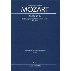 MOZART Krönungsmesse. KV 317