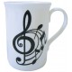 Mug Spiral Treble Clef