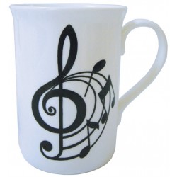 Mug Spiral Treble Clef