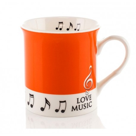 Little Snoring: Colour Block Mug - Orange