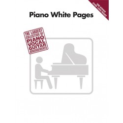 PIANO WHITE PAGES (P/V/G) Partitions Piano 2 mains