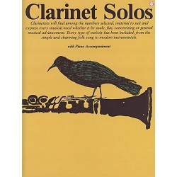 Clarinet solos Partition